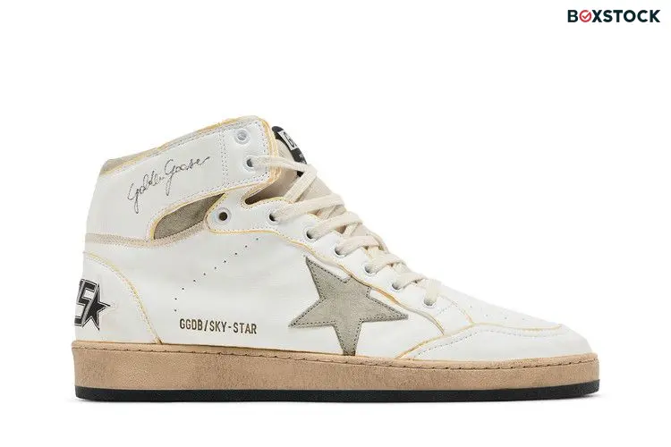 Golden Goose Sky-Star White Taupe