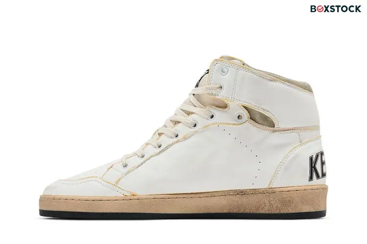 Golden Goose Sky-Star White Taupe