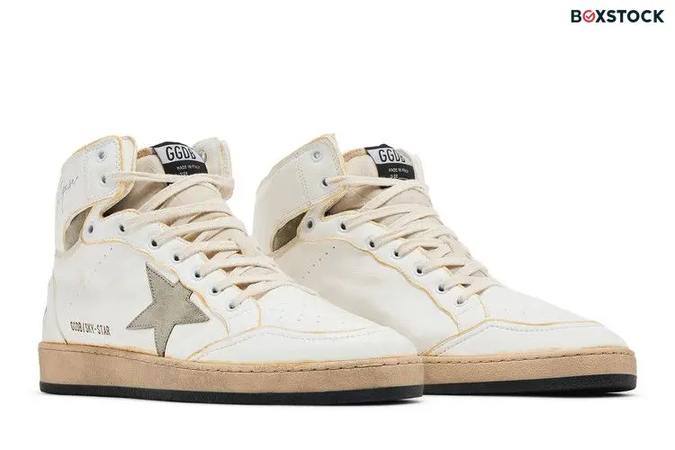 Golden Goose Sky-Star White Taupe