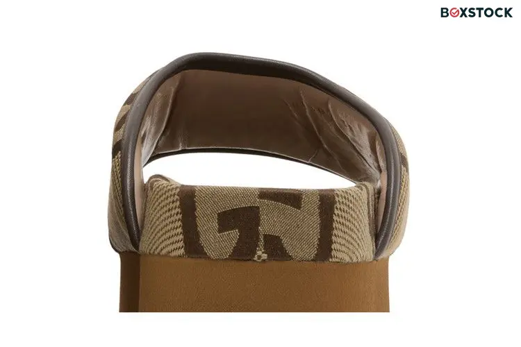 Gucci Jumbo GG Platform Slide Camel Ebony Monogram (Women's)