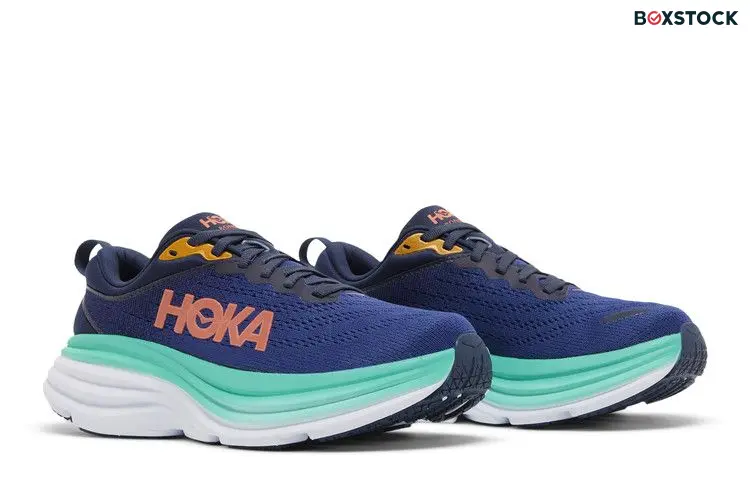 Hoka One One Bondi 8 Outer Space Bellwether Blue (Women's)
