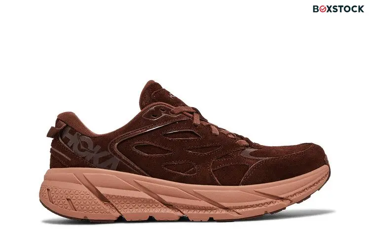 Hoka One One Clifton L Suede Cappuccino Cork (All Gender)