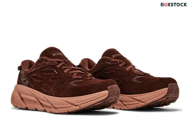 Hoka One One Clifton L Suede Cappuccino Cork (All Gender)