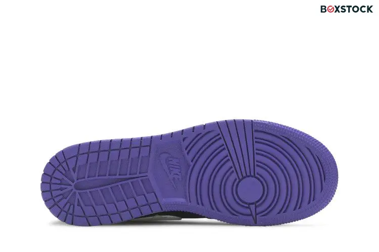 Jordan 1 Low Court Purple Black (GS)