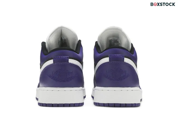 Jordan 1 Low Court Purple Black (GS)