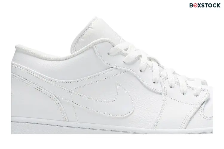 Jordan 1 Low Triple White Fog Grey