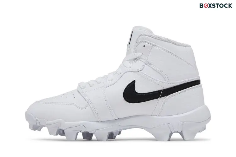 Jordan 1 Mid Cleat White Black (GS)