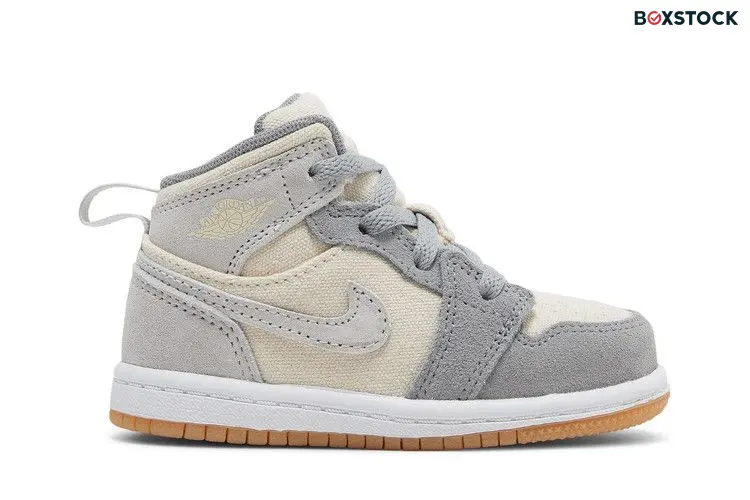 Jordan 1 Mid SE Coconut Milk Particle Grey (TD)