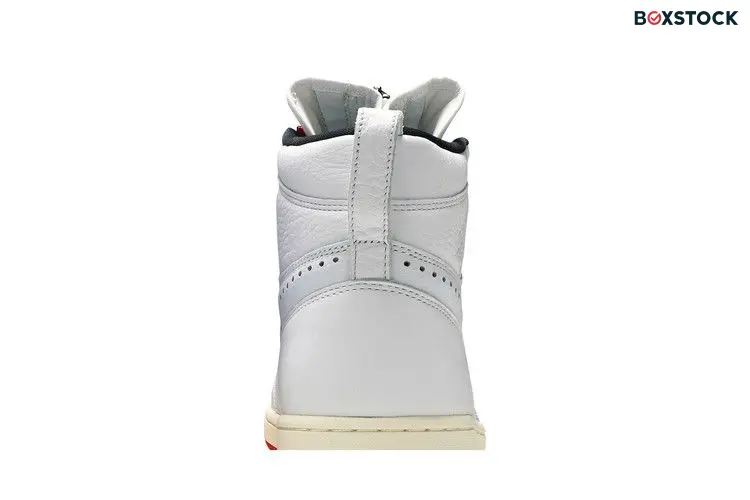 Jordan 1 Retro High Zip White University Red