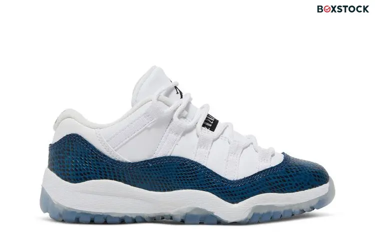 Jordan 11 Retro Low Snake Navy (2019) (PS)