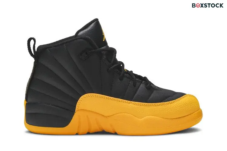 Jordan 12 Retro Black University Gold (PS)