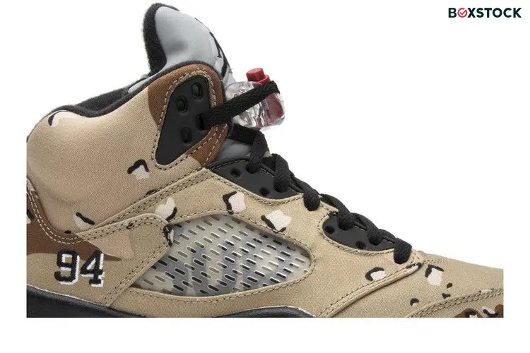 Jordan 5 Retro Supreme Desert Camo