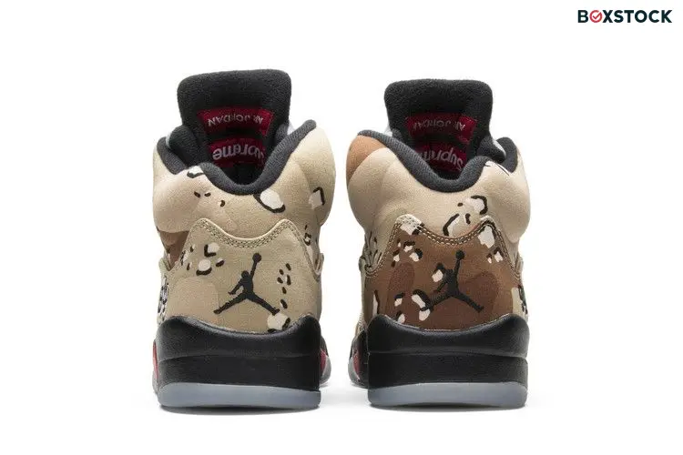 Jordan 5 Retro Supreme Desert Camo