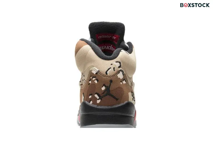 Jordan 5 Retro Supreme Desert Camo