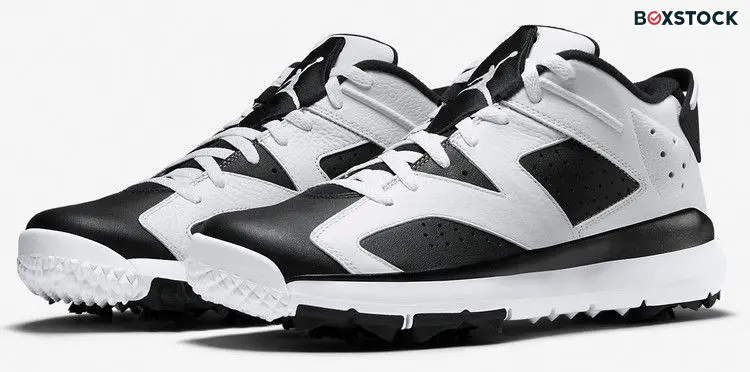 Jordan 6 Retro Golf Cleat Oreo