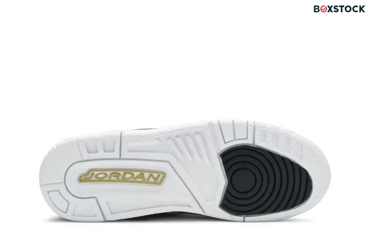 Jordan Legacy 312 Black Gold Patent (GS)