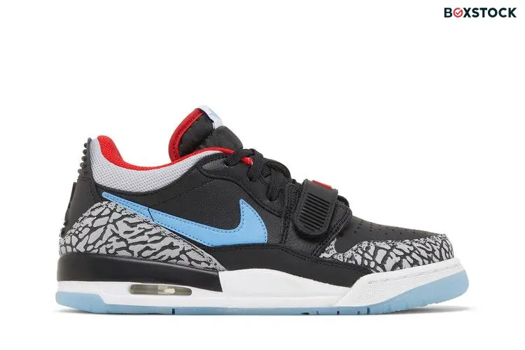 Jordan Legacy 312 Low Black Valor Blue (GS)