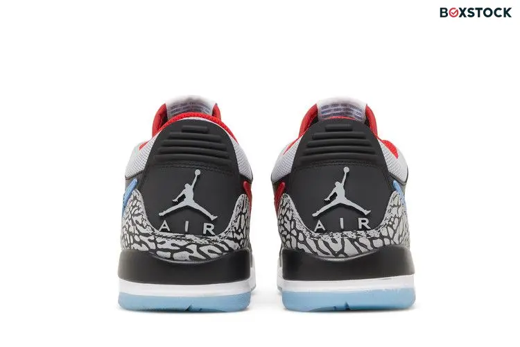 Jordan Legacy 312 Low Black Valor Blue (GS)