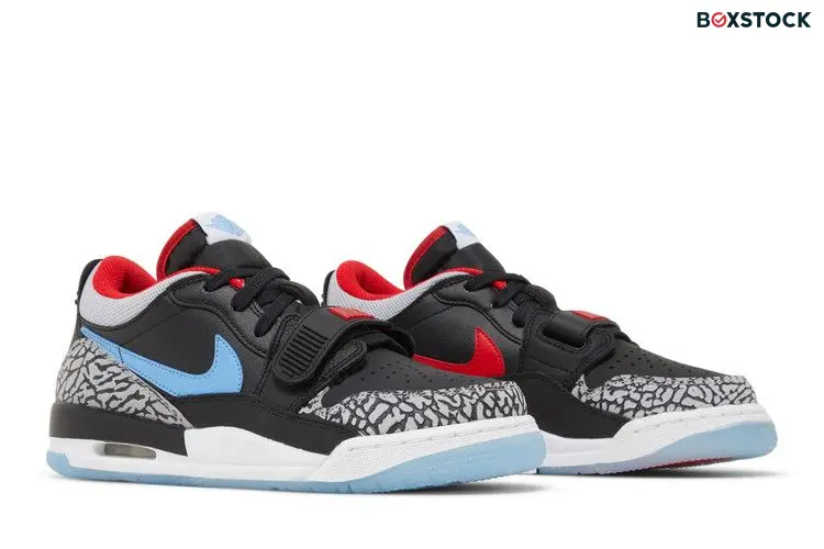 Jordan Legacy 312 Low Black Valor Blue (GS)