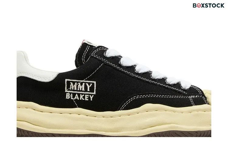 Maison Mihara Yasuhiro Blakey OG Sole Vintage Canvas Low Black