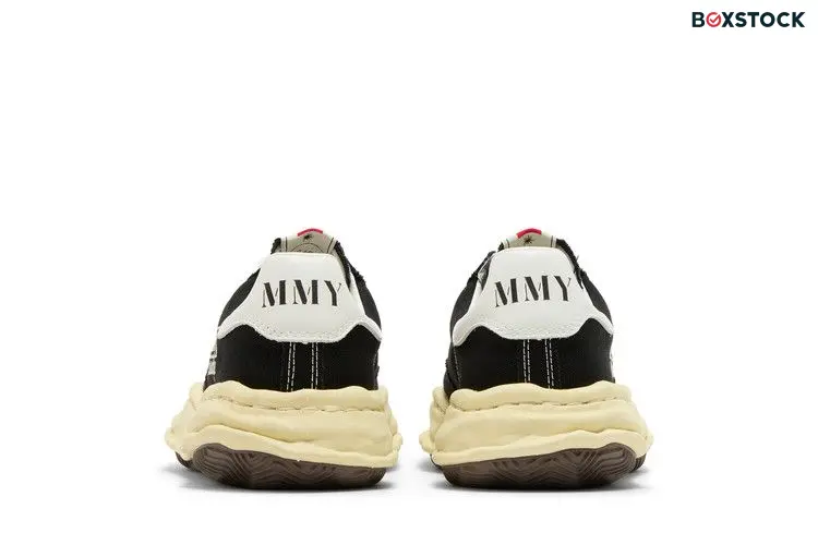 Maison Mihara Yasuhiro Blakey OG Sole Vintage Canvas Low Black