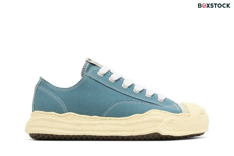 Maison Mihara Yasuhiro Hank Vintage Sole Canvas Low Blue