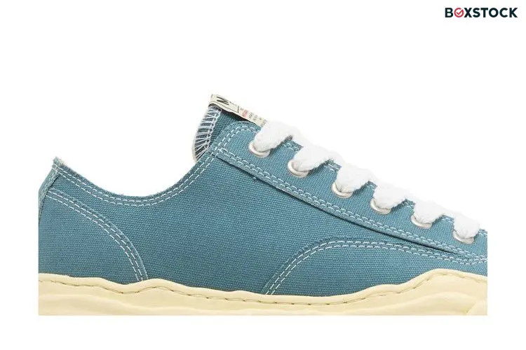 Maison Mihara Yasuhiro Hank Vintage Sole Canvas Low Blue