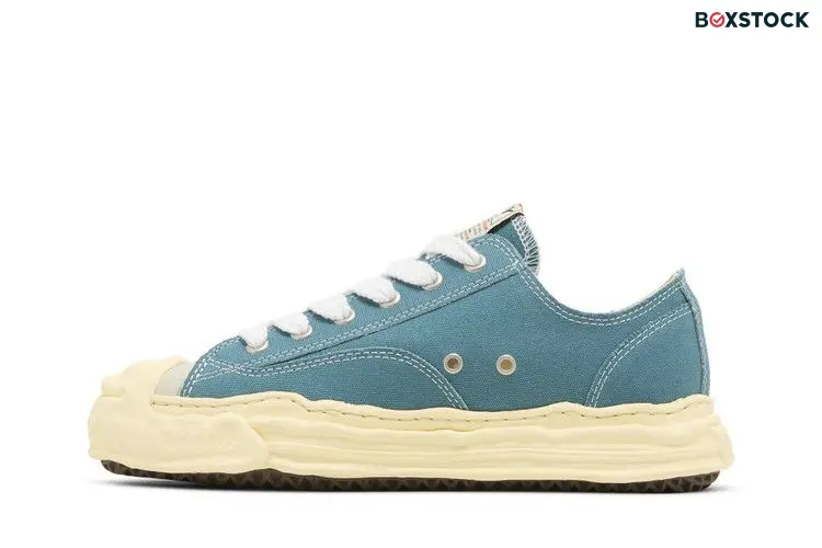 Maison Mihara Yasuhiro Hank Vintage Sole Canvas Low Blue