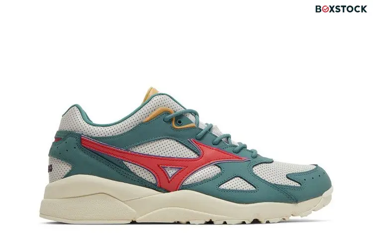 Mizuno Sky Medal Patta Ivory Red Green