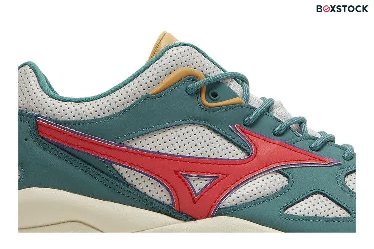 Mizuno Sky Medal Patta Ivory Red Green
