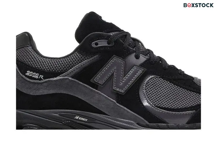 New Balance 2002R Black Dark Grey