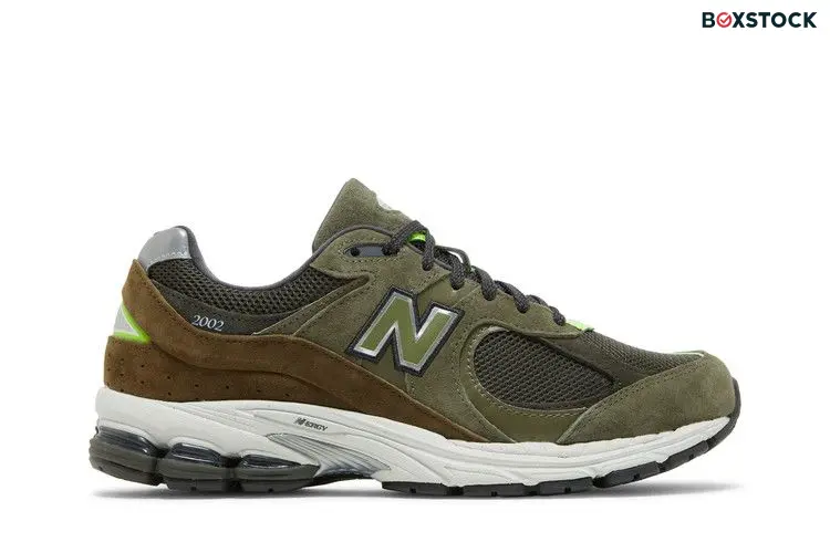 New Balance 2002R Camo Green Nettle Green