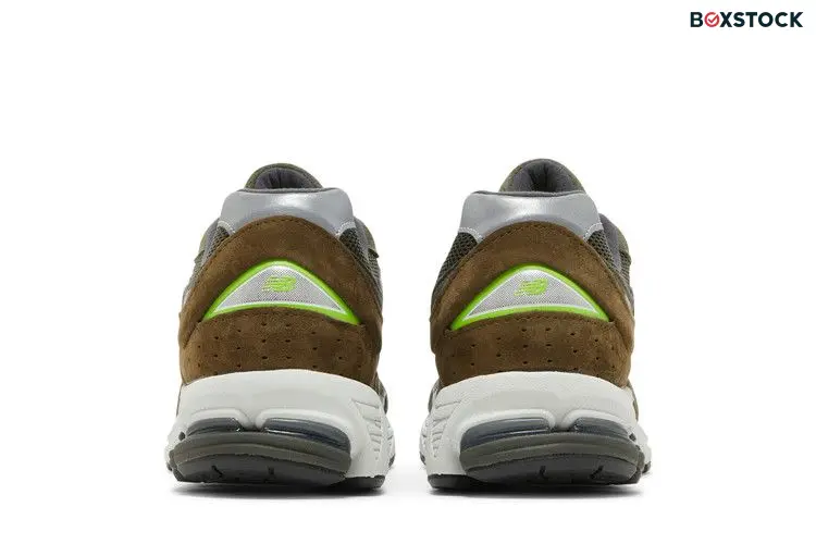 New Balance 2002R Camo Green Nettle Green