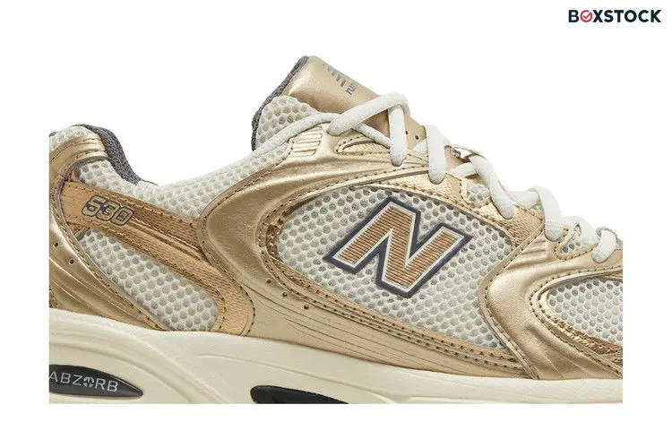 New Balance 530 Turtledove Gold Metallic