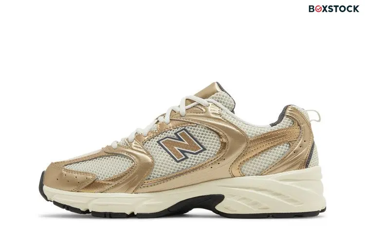 New Balance 530 Turtledove Gold Metallic