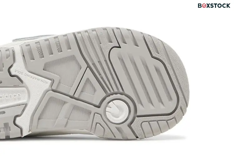 New Balance 550 Bungee Lace Strap White Grey (TD)