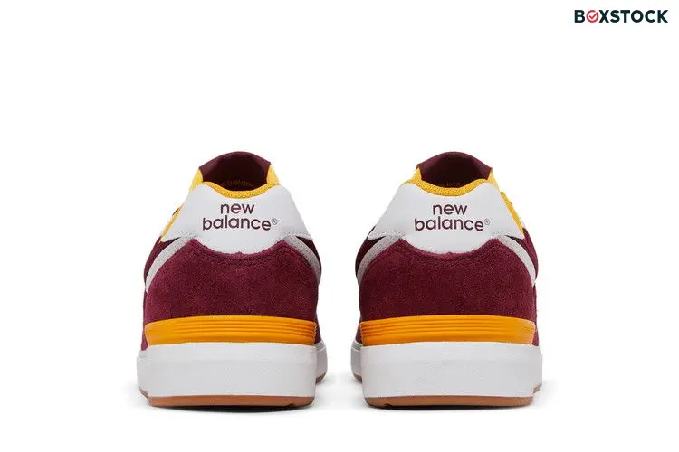 New Balance 574 Burgundy White