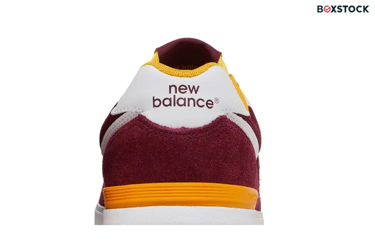 New Balance 574 Burgundy White