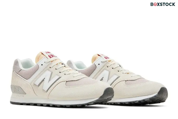 New Balance 574 Sea Salt White