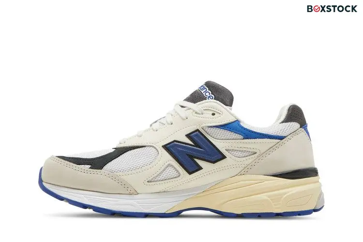 New Balance 990v3 MiUSA White Blue