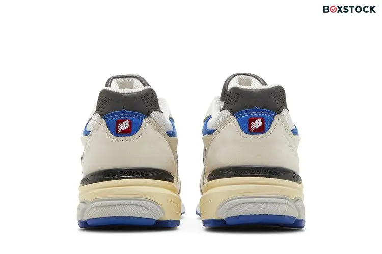 New Balance 990v3 MiUSA White Blue