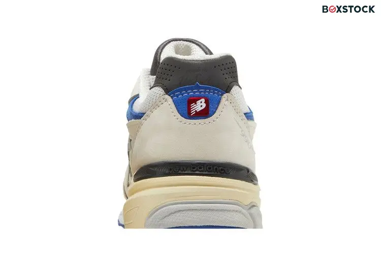 New Balance 990v3 MiUSA White Blue
