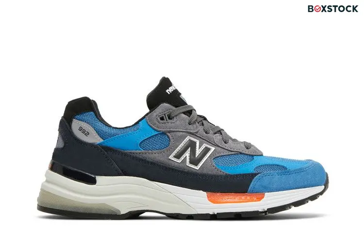 New Balance 992 Black Blue Grey