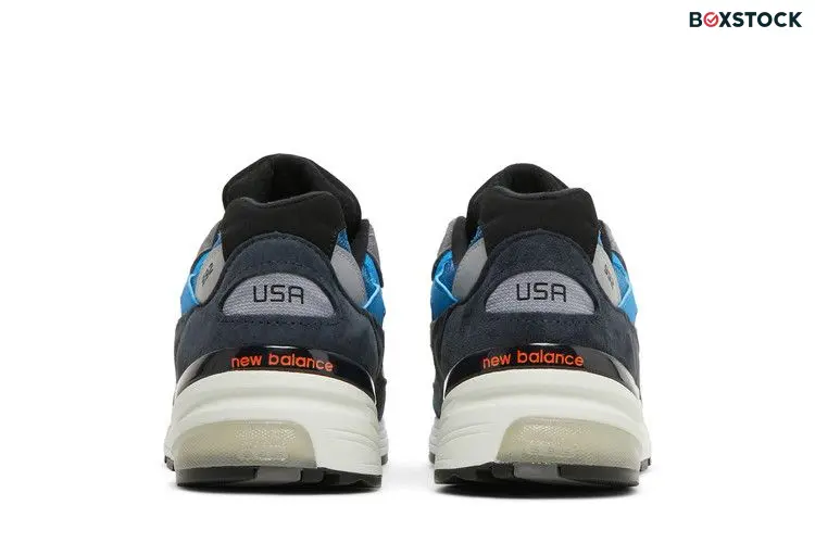 New Balance 992 Black Blue Grey