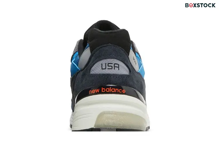 New Balance 992 Black Blue Grey