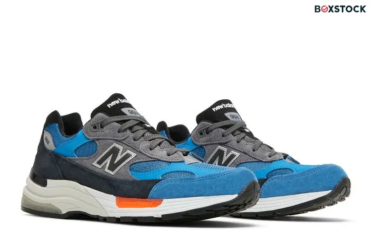 New Balance 992 Black Blue Grey