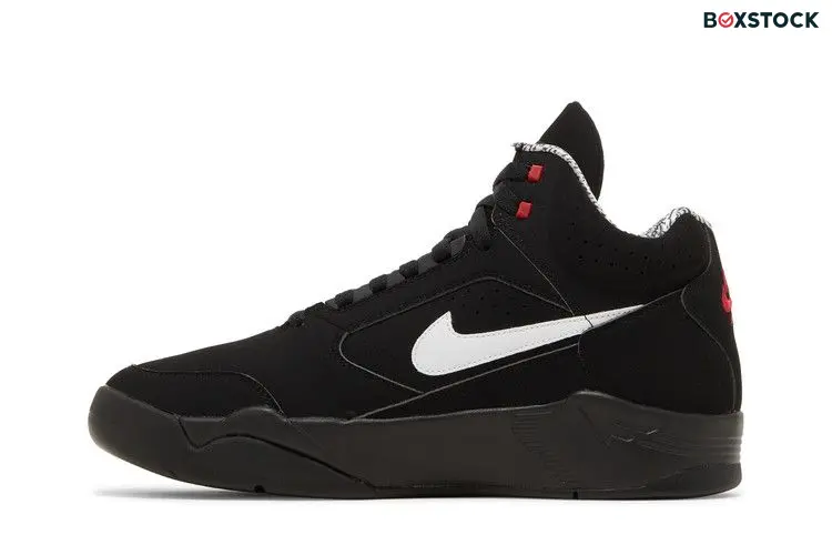 Nike Air Flight Lite II Mid Black White Varsity Red