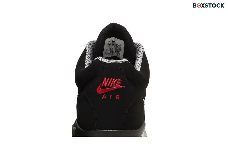Nike Air Flight Lite II Mid Black White Varsity Red