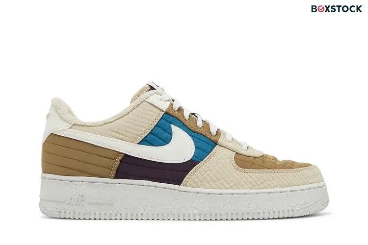 Nike Air Force 1 Low '07 LX Toasty Brown Kelp Sail Rattan Cave Purple