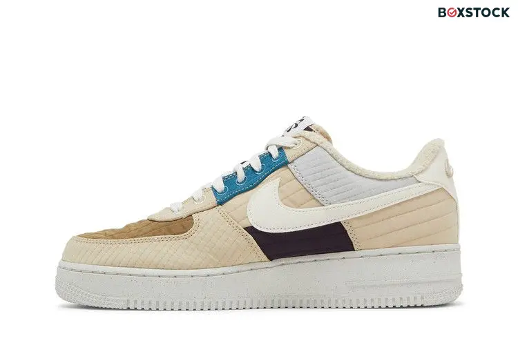 Nike Air Force 1 Low '07 LX Toasty Brown Kelp Sail Rattan Cave Purple